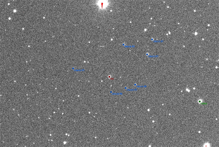 Chart - V0338 Dra, JD 2457596.38271