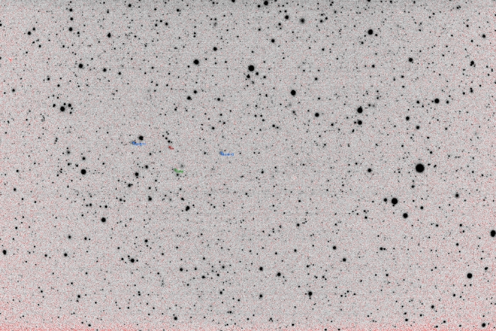 Chart - V2545 Cyg, JD 2457607.32197