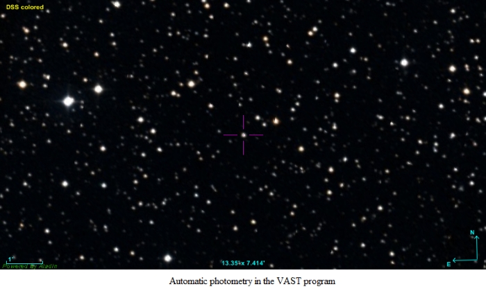 Chart - SERIV 121, JD 2458127.18270