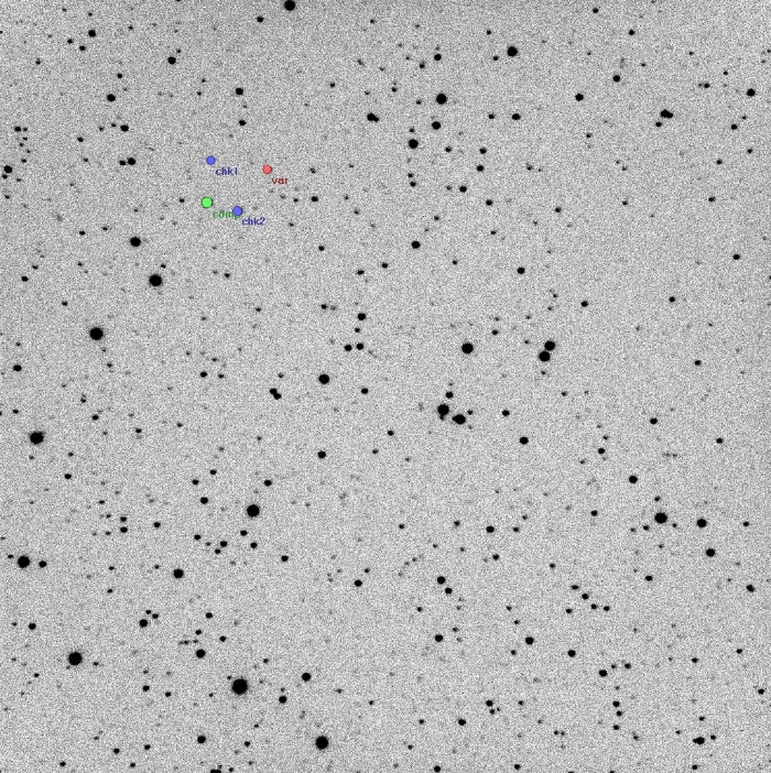 Chart - GJ 3236, JD 2458245.34226