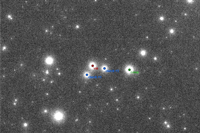 Chart - V0584 Cam, JD 2458429.37155