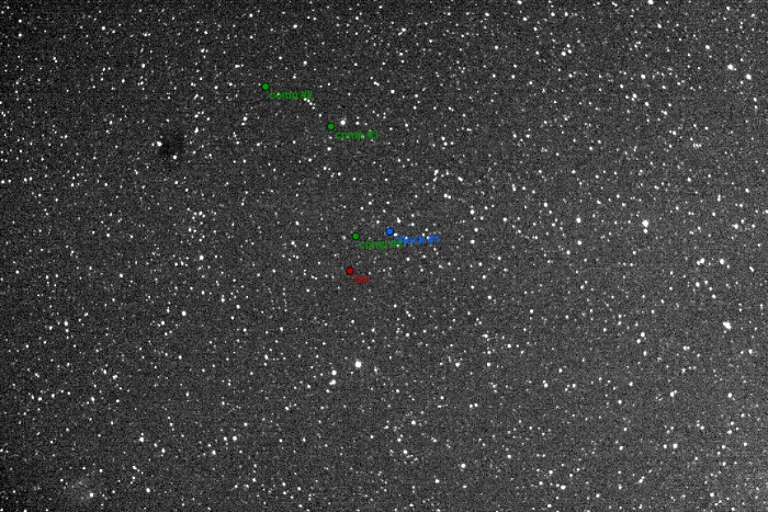 Chart - V0371 Sge, JD 2458396.28491