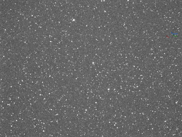Chart - V0595 Vul, JD 2458731.25943