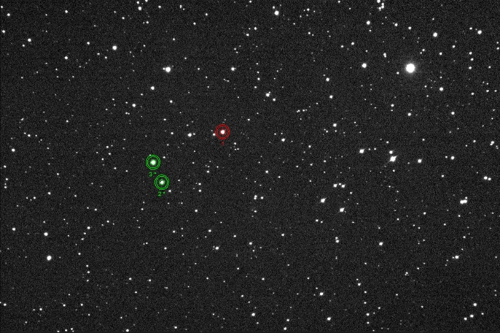 Chart - V0712 And, JD 2458836.26688