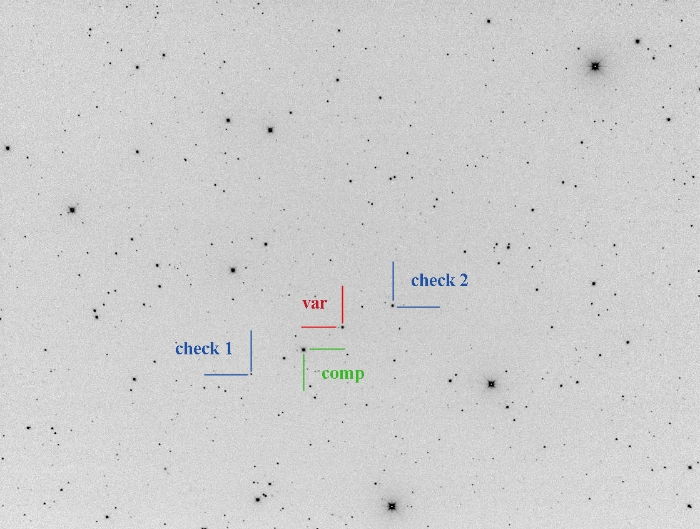 Chart - QT UMa, JD 2458986.33161