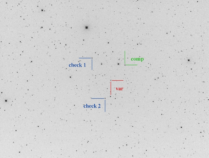 Chart - V1033 Her, JD 2458987.40405