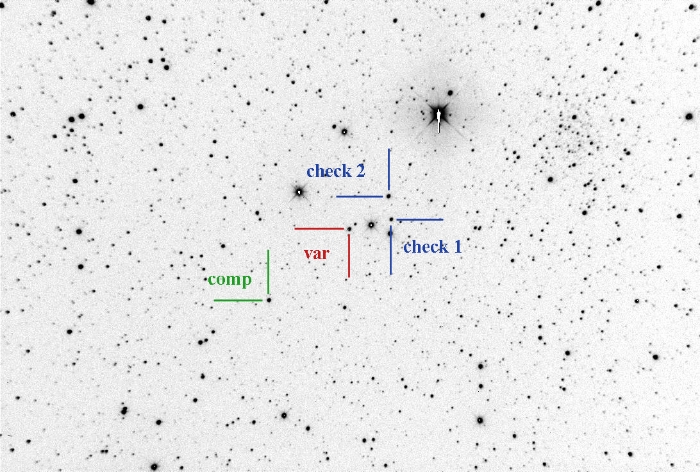 Chart - V0959 Cep, JD 2459159.20943