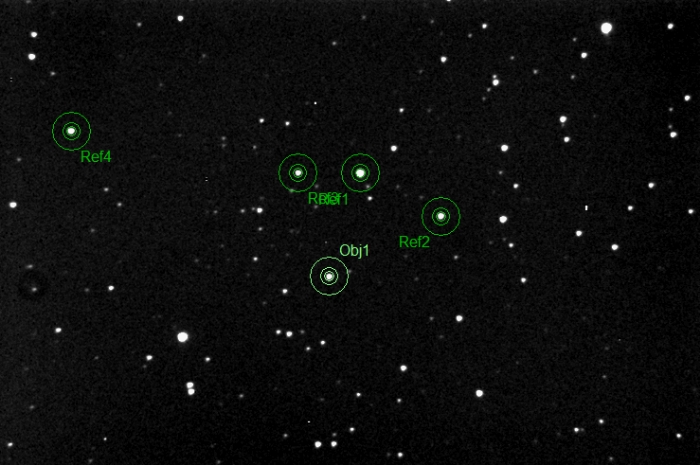 Chart - V0518 And, JD 2459505.25662