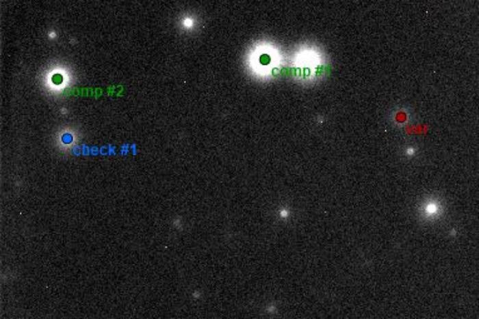 Chart - TY Tau, JD 2459519.56383