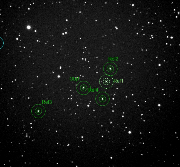 Chart - V0518 And, JD 2459549.34299