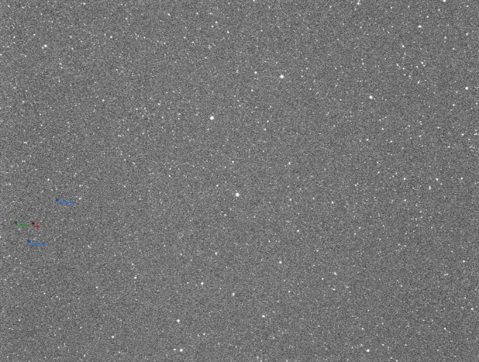 Chart - V0595 Vul, JD 2459870.20968