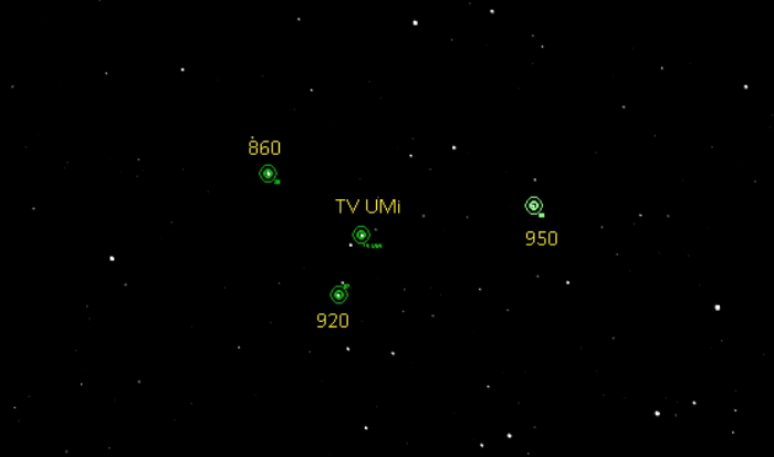 Chart - TV UMi, JD 2460070.32272