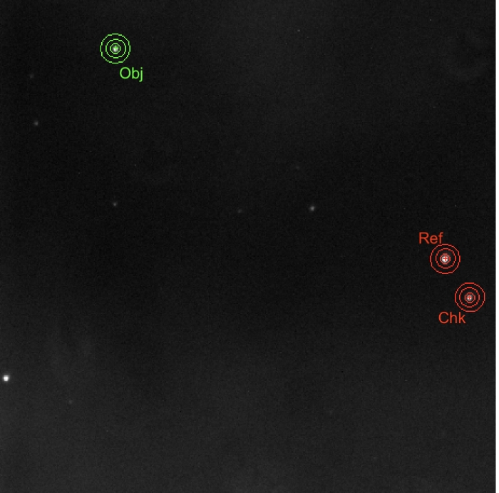 Chart - WASP-52, JD 2460626.50235