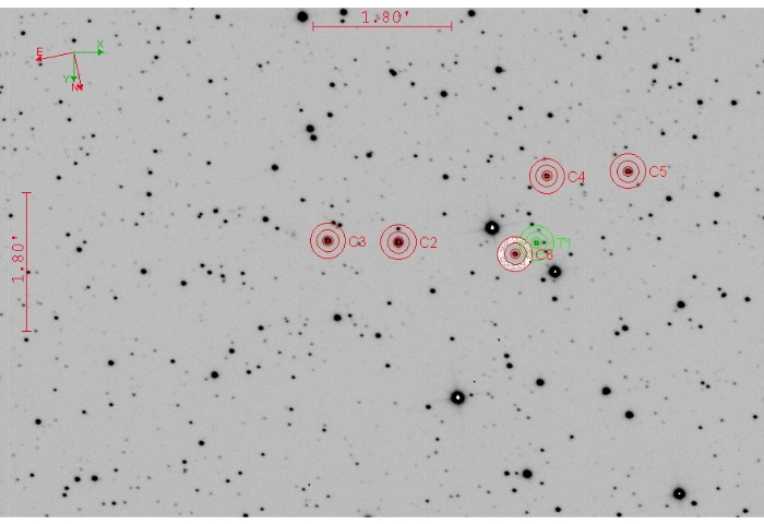 Chart - Kepler-785, JD 2460520.36449