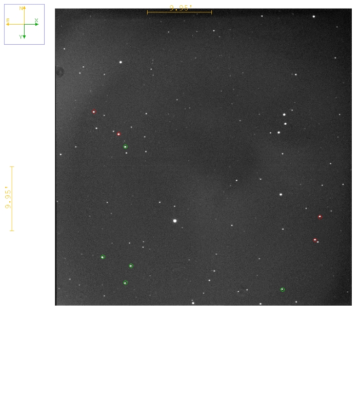 Chart - WASP-50, JD 2460661.24528