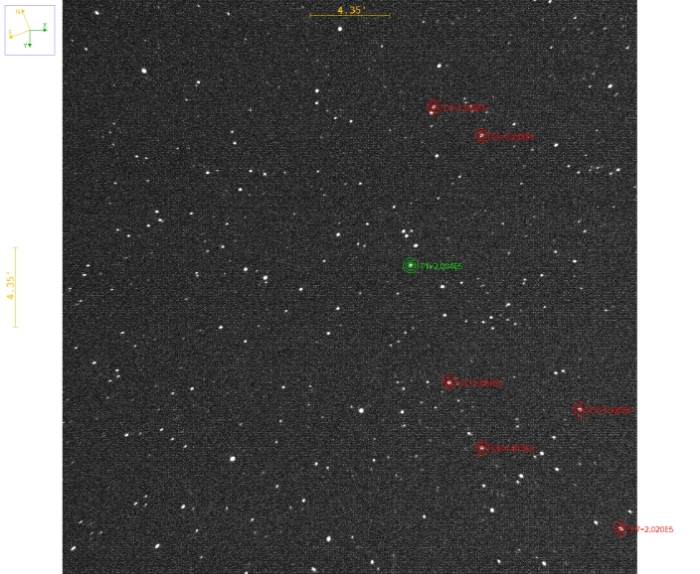 Chart - TOI 2819.01, JD 2460671.32764
