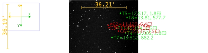 Chart - WASP-43, JD 2460678.90605