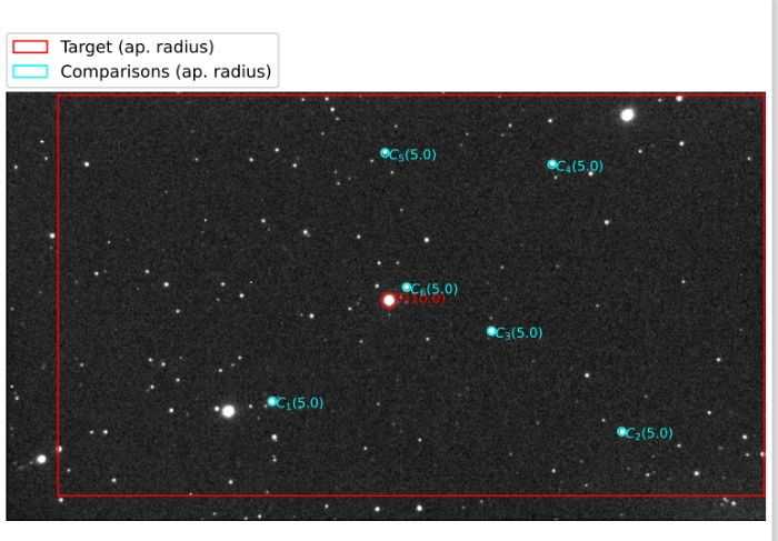 Chart - XO-6, JD 2460692.42237