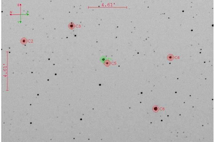 Chart - XO-6, JD 2460696.21508