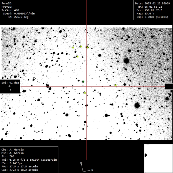 Chart - HAT-P-61, JD 2460729.31905