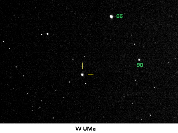 Chart - W UMa, JD 2460745.23089