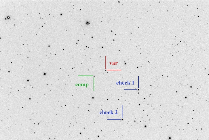 Chart - V0456 Cam, JD 2460751.28420