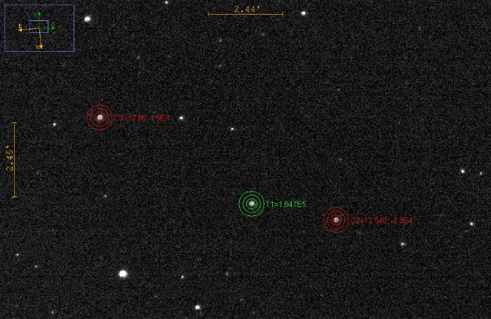 Chart - DI Hya, JD 2460791.26768