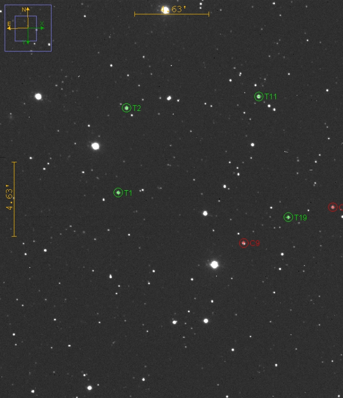 Chart - WASP-103, JD 2460811.41094