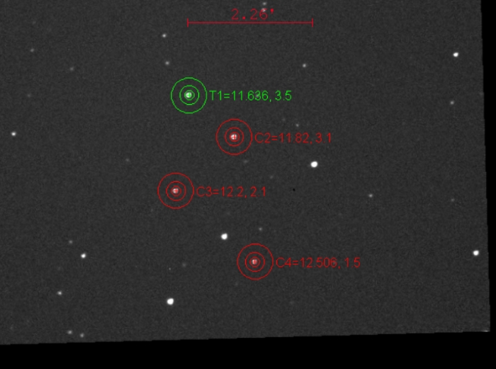 Chart - V0473 Cam, JD 2460825.39497