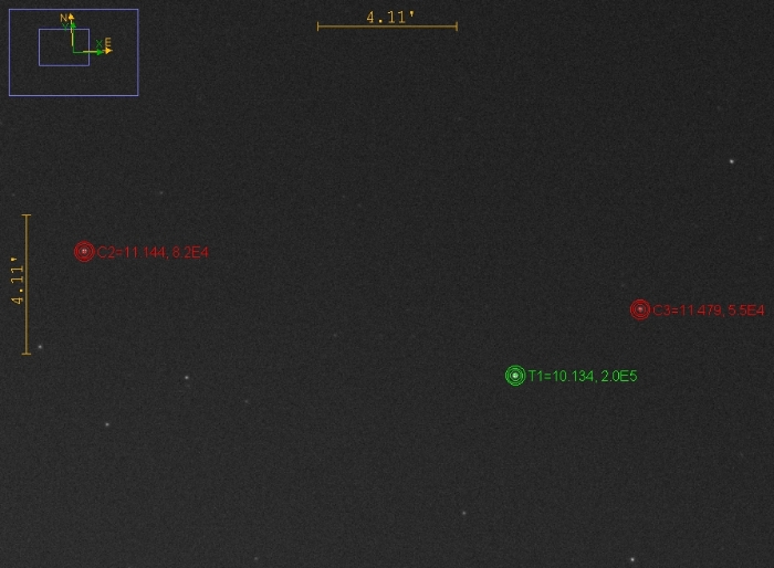 Chart - ASAS J162218-0623.0, JD 2460837.32282