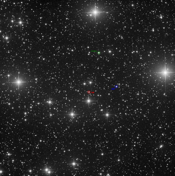Chart - V0579 Lyr, JD 2460840.36791