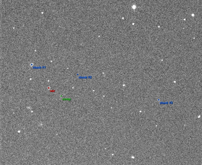 Chart - NSVS 2574844, JD 2460859.35098