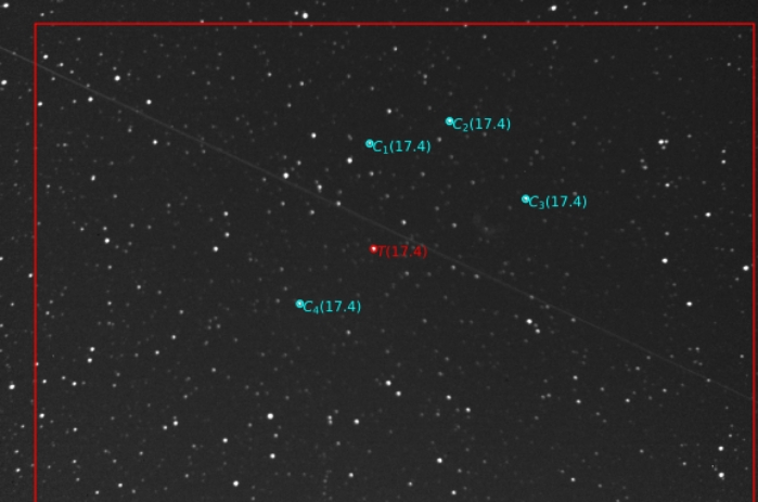 Chart - WASP-80, JD 2460874.37033
