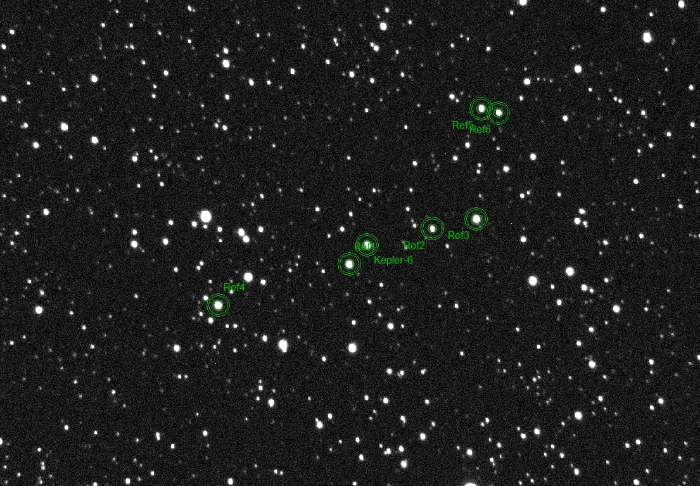 Chart - Kepler-6, JD 2460880.36168
