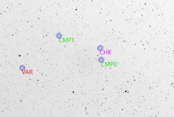 Chart - NSVS 2048817, JD 2460907.44355