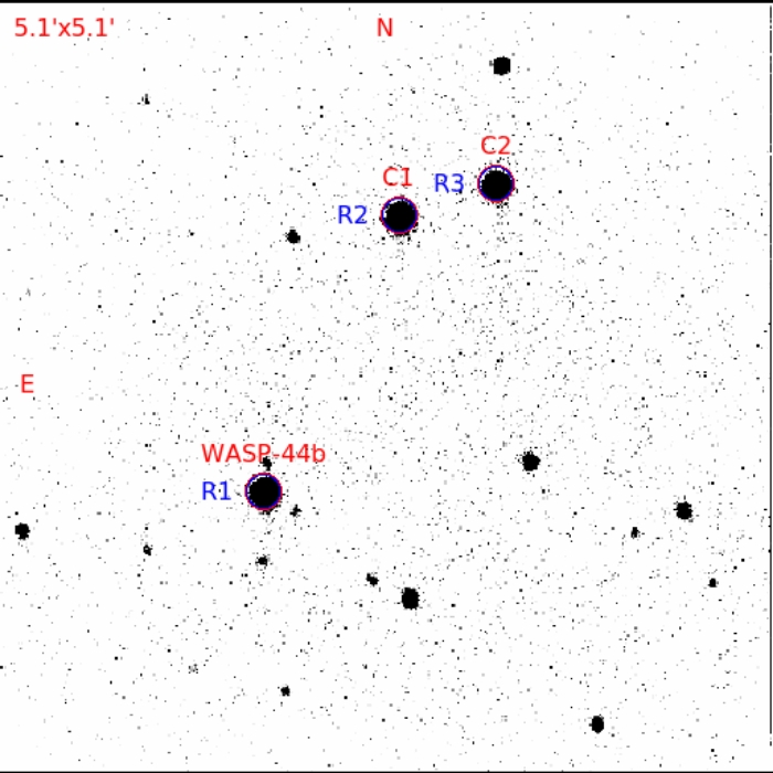 Chart - WASP-44, JD 2460875.75968