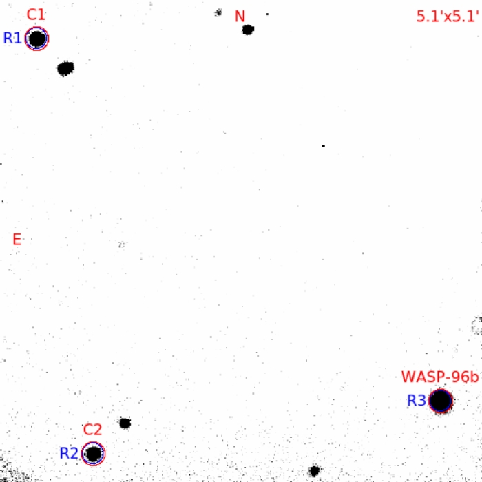 Chart - WASP-96, JD 2460878.67326