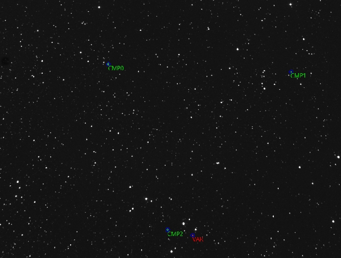 Chart - NSVS 3323809, JD 2460947.28497