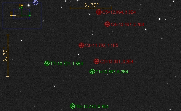 Chart - TrES-3, JD 2460953.21297