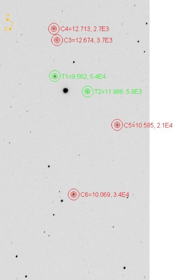 Chart - DX Tuc, JD 2460958.91074