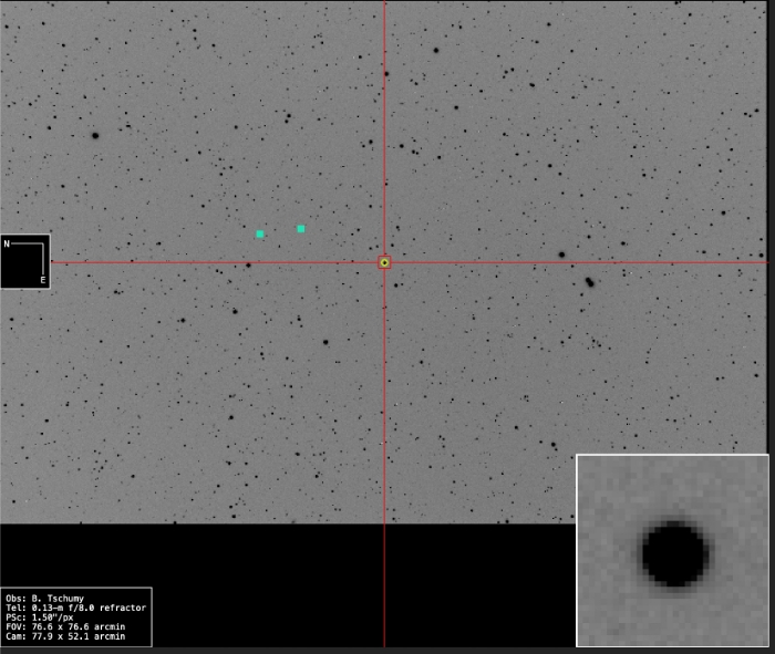 Chart - V0546 And, JD 2460967.57585