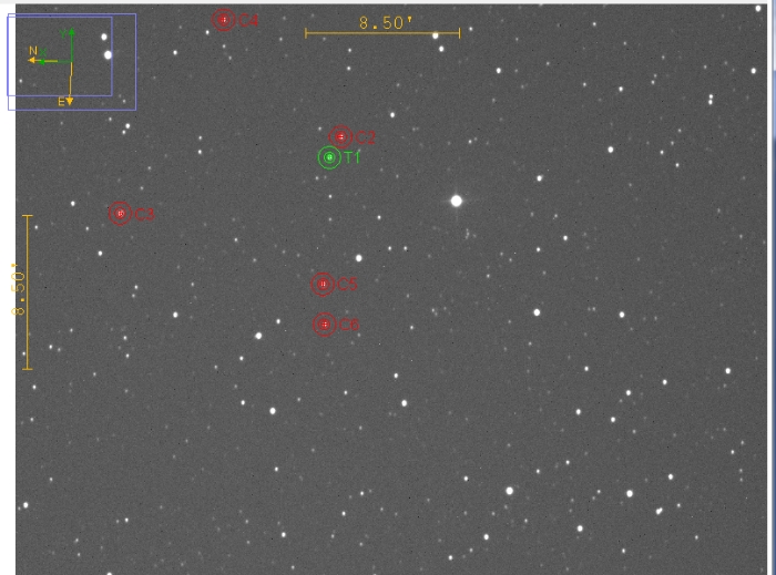 Chart - WASP-48, JD 2460254.09367