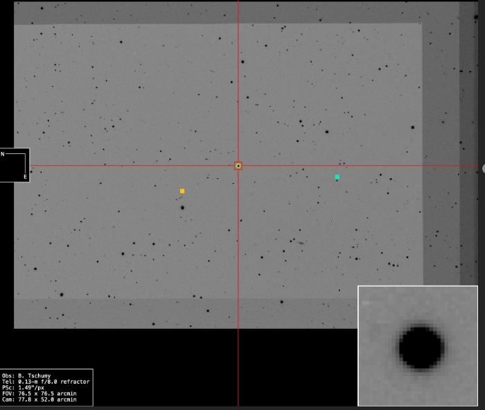 Chart - V0684 Peg, JD 2460993.53039