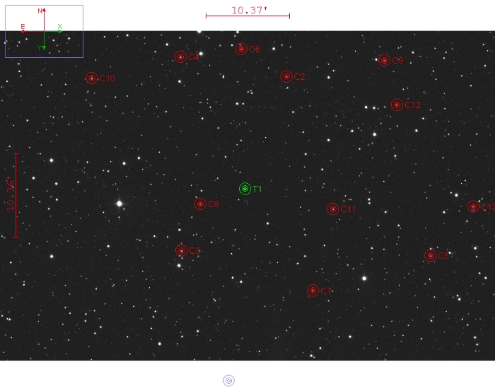 Chart - TrES-5, JD 2460942.34114