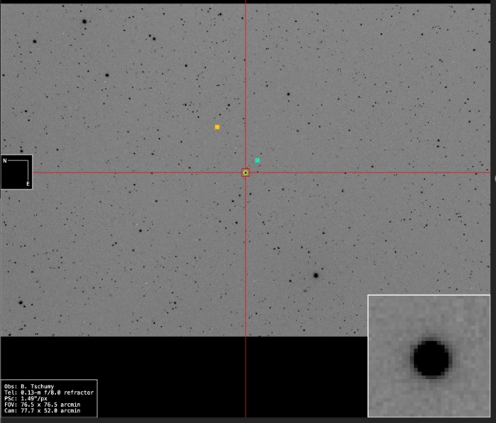 Chart - V0798 And, JD 2460998.53181