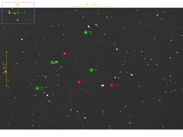 Chart - TOI-4146, JD 2460815.74633