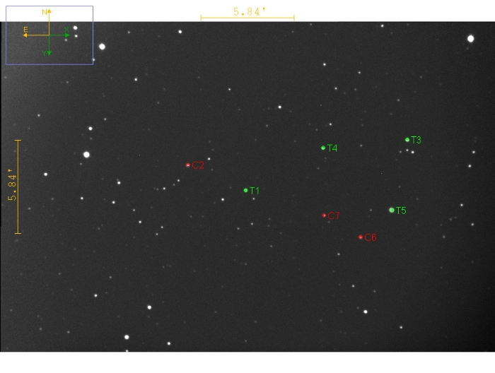 Chart - TrES-3, JD 2460562.60874