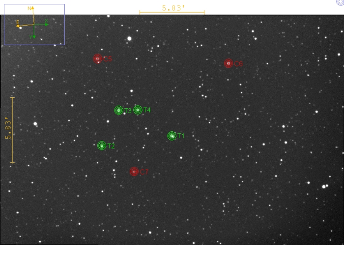 Chart - KELT-8, JD 2460130.66901