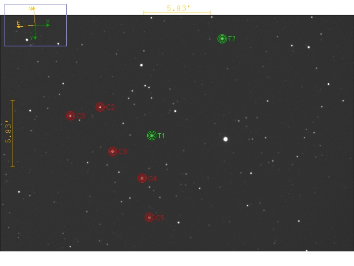 Chart - WASP-58, JD 2460110.65803