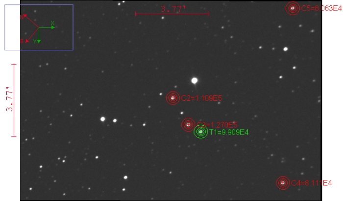 Chart - TrES-1, JD 2456898.56330